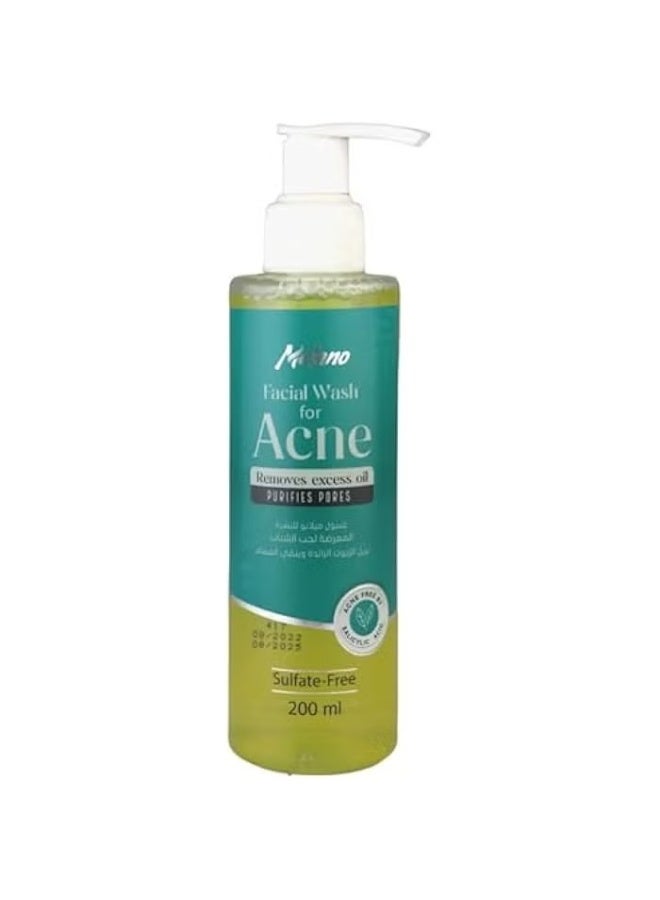 Melano Pharma Acne Facial Wash 200 ML - Image 1