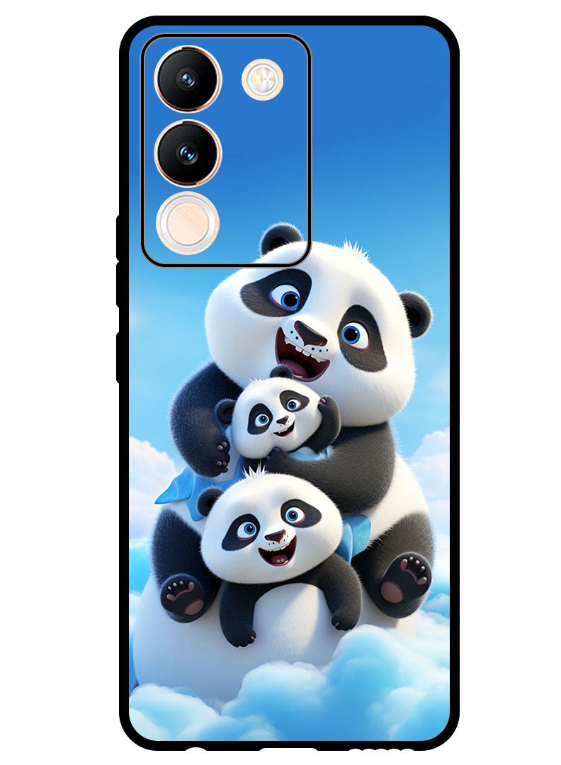 Theodor Protective Case Anti Scratch Shock Proof Bumper Cover For Vivo Y200 Panda 2 - Image 1