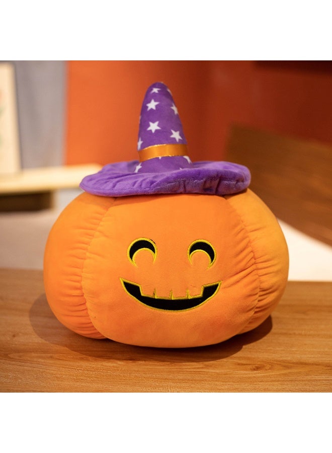 NIBEMINENT Funny Halloween Pumpkin Plush Pillow Toy