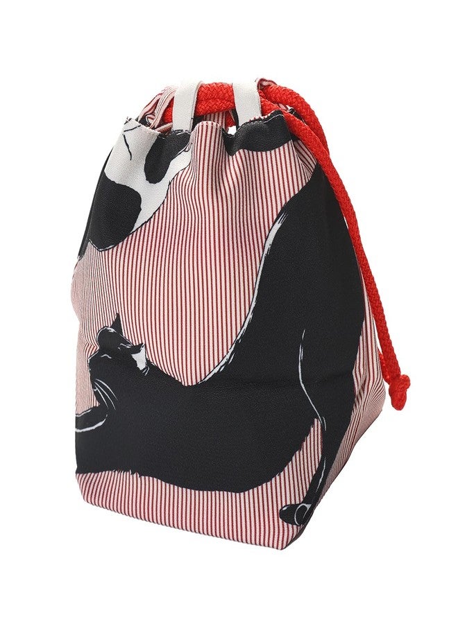 CAMDOM Japanese Drawstring Bag Kimono Handbag Blossom Sakura Bag Vintage Jewelry Coin Purse Gift Bag - Image 2