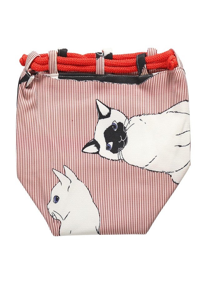 CAMDOM Japanese Drawstring Bag Kimono Handbag Blossom Sakura Bag Vintage Jewelry Coin Purse Gift Bag - Image 4