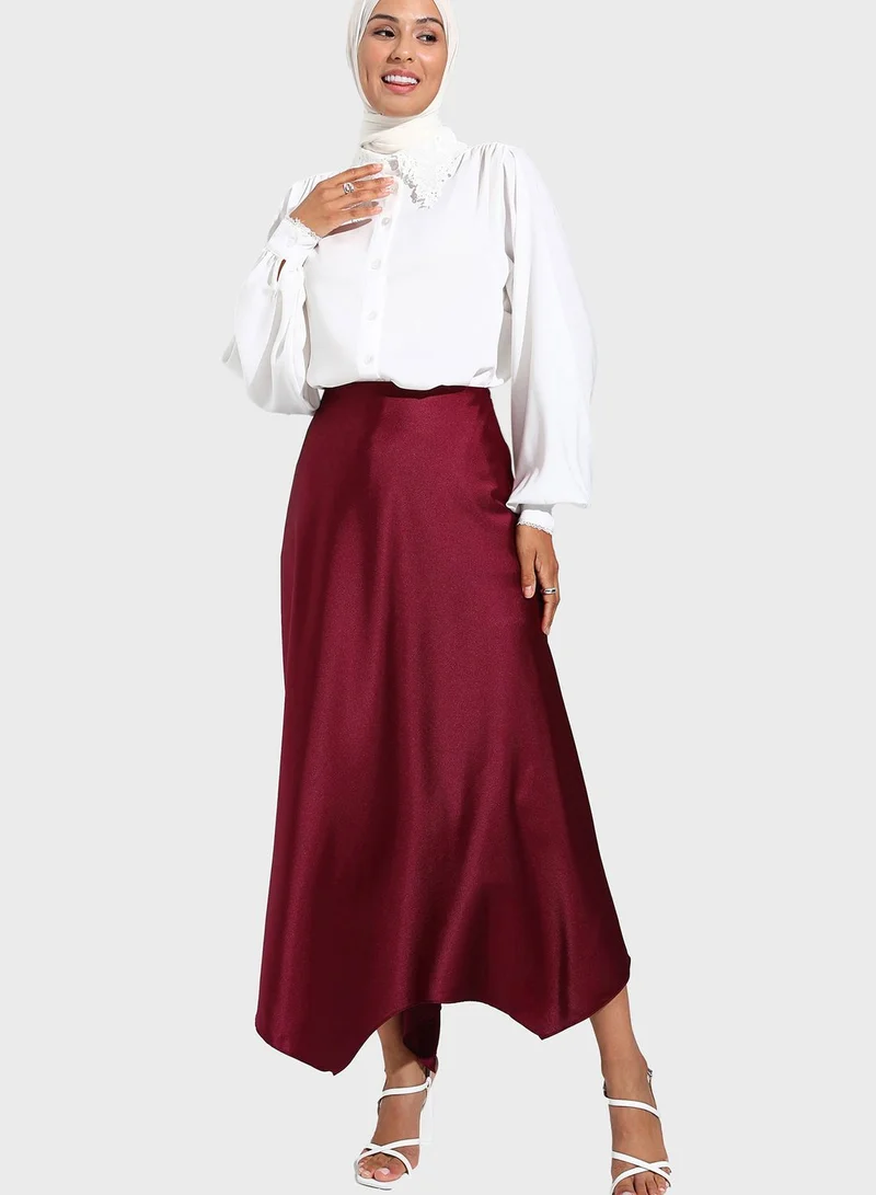 Refka by modanisa High Waist Skirt