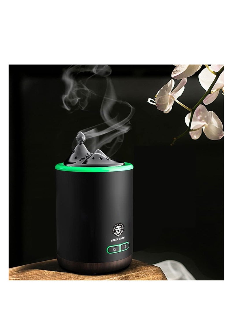 MINI SMART  LION BUKHOOR BURNER Incense Burner with Light For All Seasons | Suitable for Home / Hotel / Office / Bedroom (Black) - Image 3