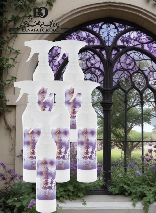 Banafa 6 Pieces Lavender House Freshener - Image 1