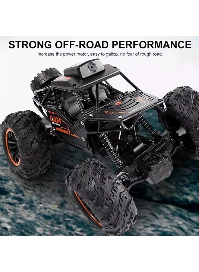 HOBB 1:18 Scale RC 4WD Truck with 720p HD Camera FPV, Remote & App Control, Off-Road High Performance Vehicle with Live Video Streaming - Image 2