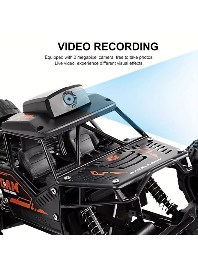 HOBB 1:18 Scale RC 4WD Truck with 720p HD Camera FPV, Remote & App Control, Off-Road High Performance Vehicle with Live Video Streaming - Image 4