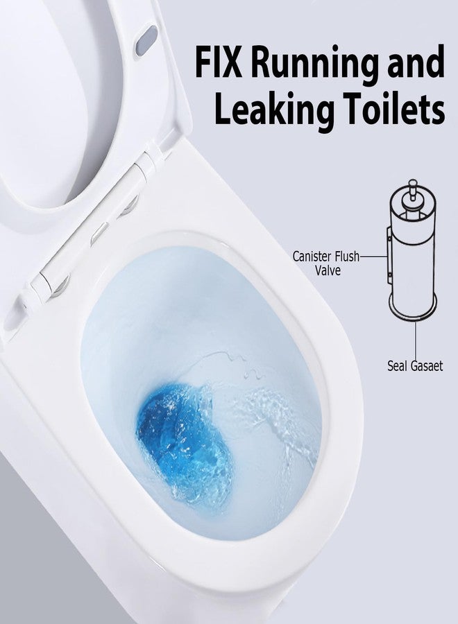 Ullnosoo Flush Valve Seal for Kohler, 3 Pack Upgraded Silicone Toilet Replacement Tank Parts for K-GP1059291 Canister Flush Valve Kit Gasket - Image 4