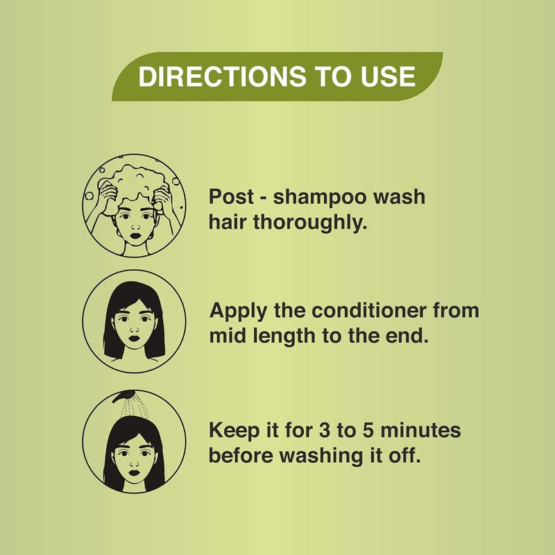 Khadi Veda Amla Bhringraj Hair Conditioner For Hair 200Ml Each Pack OF 2 - Image 5