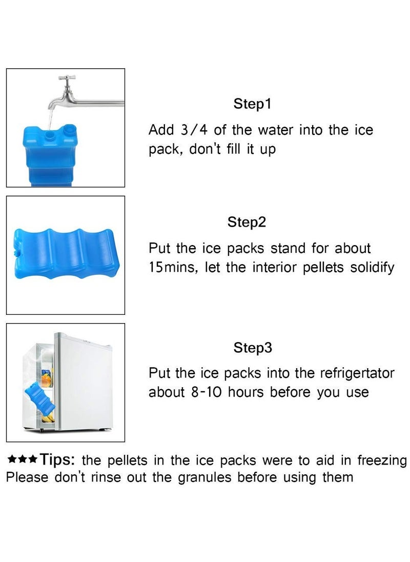 Bebiland 2 Pack Breastmilk Ice Pack, Bottle Ice Packs for Breastmilk Storage and Breastfeeding Working Mom  - Image 3