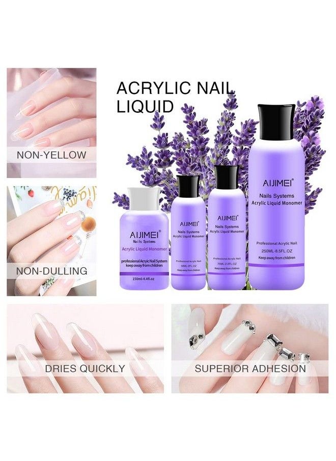 AIJIMEI Acrylic Monomer Acrylic Liquid 58Ml 2Oz Acrylic Liquid Monomer For Acrylic Powder Acrylic Nail Liquid Monomer For Acrylic Nails Acrylic For Nails Powders & Liquids Acrylic Nail Powder And Liquid  - Image 5