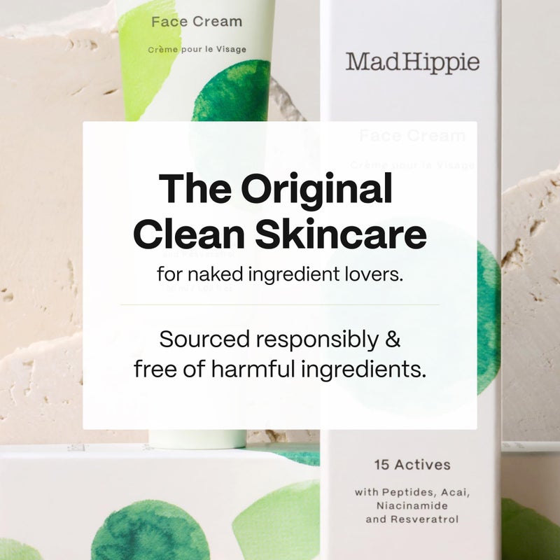 Mad Hippie Face Cream â€“ Age-Defying Face Moisturizer & Skin Tightening Cream with Niacinamide, Advanced Peptides & Argan Oil 1.02 Oz - Image 5