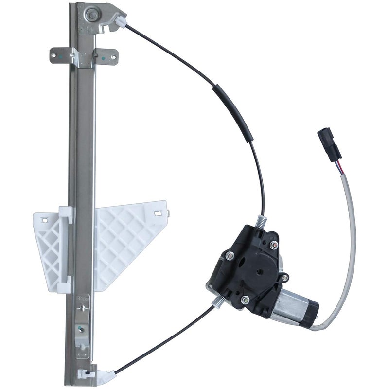 MOJTBE 741-374 Rear Driver Side Power Window Regulator with Motor Assembly for 2001-2004 Jeep Grand Cherokee - Image 1