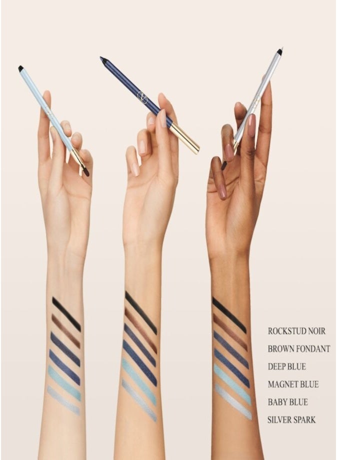 Valentino Colorgraph Waterproof Gel Eyeliner Pencil 1ml – 11 Silver Spark Long-Lasting Smudge-Proof Eye Liner - Image 4