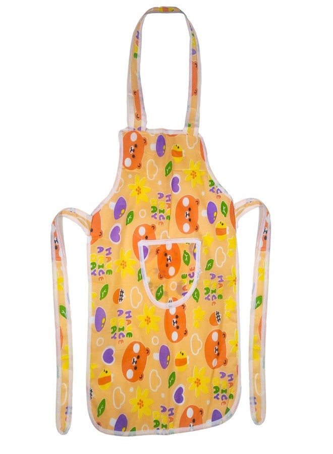 Avirons chef Apron for Kids for Feeding and Art Paiting |baby Chef Apron | Cooking Kitchen waterproof Apron For baby|Baby Bib with Pocket - Image 1