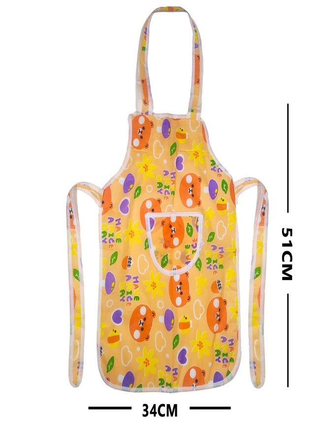 Avirons chef Apron for Kids for Feeding and Art Paiting |baby Chef Apron | Cooking Kitchen waterproof Apron For baby|Baby Bib with Pocket - Image 2