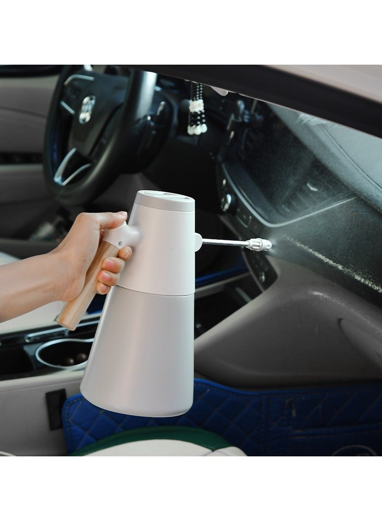 عام **زجاجة رش كهربائية بـ 2 وضعين - فوهة قابلة للتعديل 180 درجة، رشاش أوتوماتيكي لري النباتات والتنظيف والتطهير** - Image 2