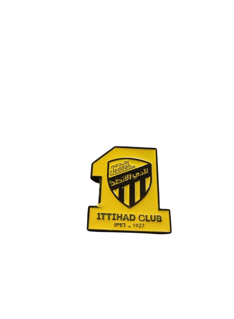 Beauenty Ittihad Metal Sticker for Mobile or Car Self Adhesive 4 cm - Image 1