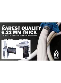 LSRP's Universal Fit LSRPs Universal Fit 2 Meter Ultra Flexible Water InflowInlet Hose Pipe For Fully Automatic Top Load And Front Load Washing Machine Rarest Quality 62MM Thick White  - Image 2