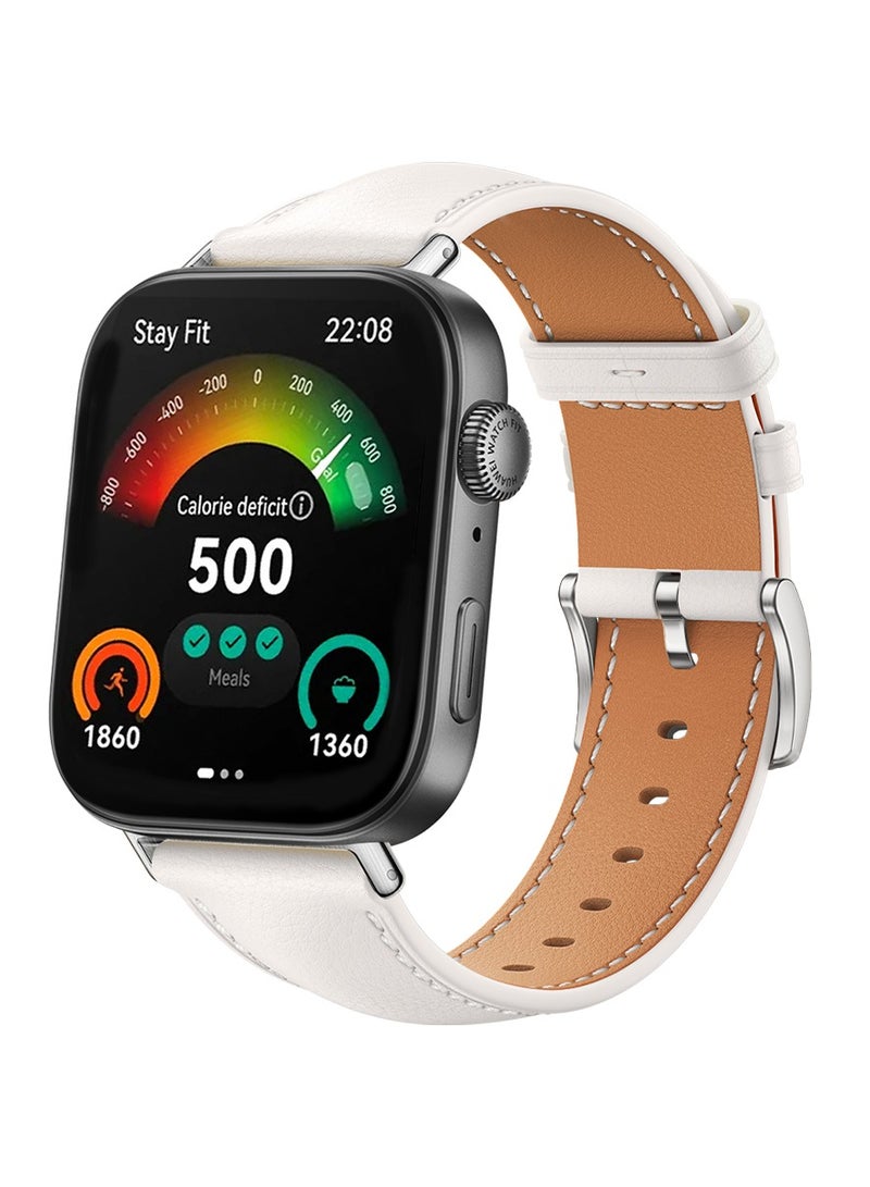 FITME Leather Replacement Band For Huawei Watch Fit 3 - Image 1