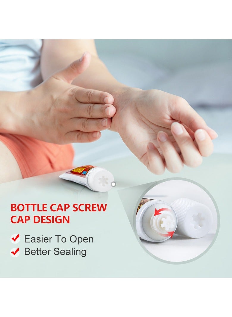 سوميفون مرهم غمد الوتر، مرهم للعناية بالإبهام والمعصم، لتخفيف آلام مفاصل المعصم والأصابع، مستخلص نباتي طبيعي 20 جرام - Image 2