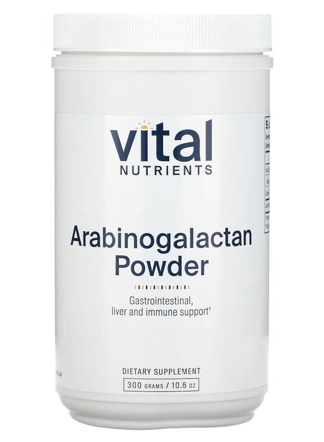 Vital Nutrients Arabinogalactan Powder 10.6 oz (300 g) - Image 1