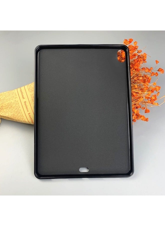For Apple Series-iPad 10.9 2021 Tablet Protective Cover Pudding Transparent/Black TPU Soft Case-Color:Solid Black (minimum Order Of 20 Pieces For A Single Model And A Single Color)-Applicable Models:Universal For Ipad Mini 12345