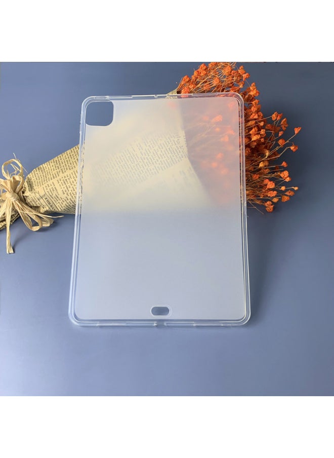 For Apple Series-iPad 10.9 2021 Tablet Protective Cover Pudding Transparent/Black TPU Soft Case-Color:Solid Black (minimum Order Of 20 Pieces For A Single Model And A Single Color)-Applicable Models:Universal For Ipad Mini 12345