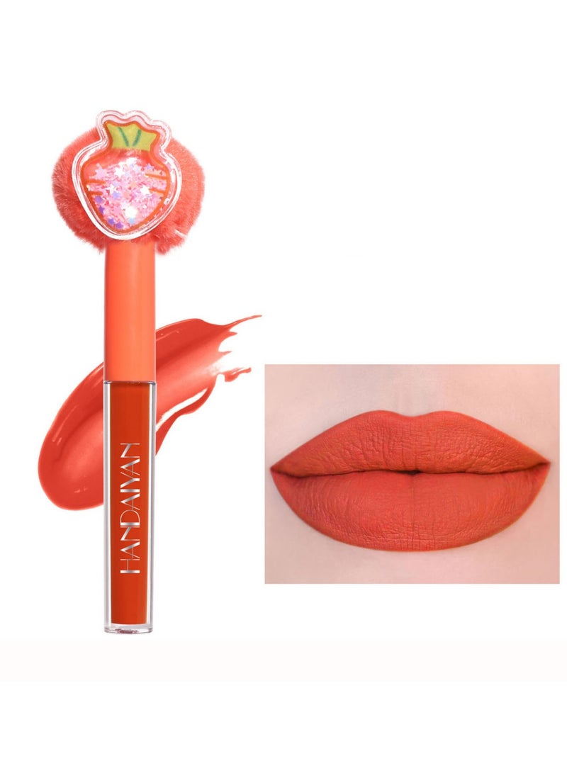 Handaiyan Lipstick Matte Liquid Lipsticks Makeup For Women Velvet Long Lasting Waterproof Highly Pigmented Colour Quick-Drying, Smudge-Proof, Nourishes, Conditions,Ultra Soft Moisturizes - Image 1