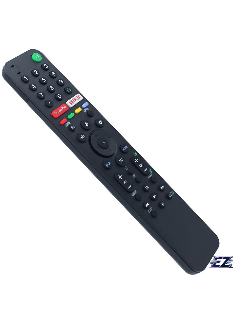 ELTRAZONE RMF-TX500P Replacement Voice Remote Control for Sony TV KD-43X7400H KD-55X7400H KD-65X7400H KD-43X7500H KD-49X7500H KD-55X7500H KD-85X8500G KD-75X8500G 500G D-65X8577G KD-65X8500G KD-55X8577G with battery - Image 2