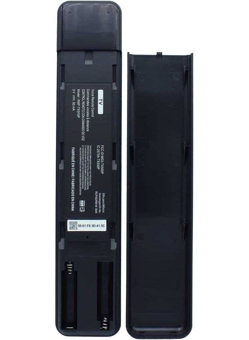 ELTRAZONE RMF-TX500P Replacement Voice Remote Control for Sony TV KD-43X7400H KD-55X7400H KD-65X7400H KD-43X7500H KD-49X7500H KD-55X7500H KD-85X8500G KD-75X8500G 500G D-65X8577G KD-65X8500G KD-55X8577G with battery - Image 5