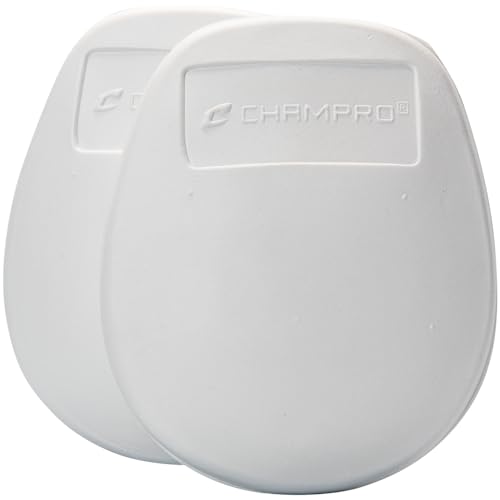 CHAMPRO وسادة ركبة شامترو خفيفة للغاية (بيضاء، للشباب) - Image 2