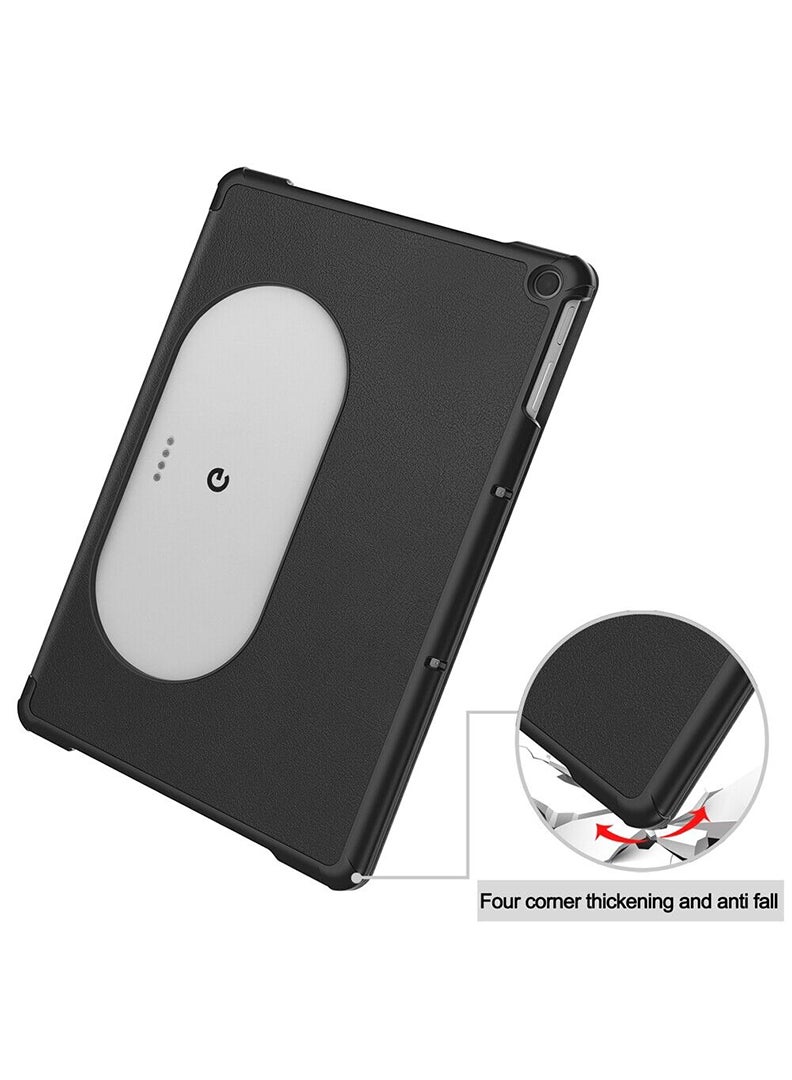 Protective Flip Case For Google Pixel Tablet With Trifold Stand Auto Wake Sleep Shockproof Cover Dads wallet white copy