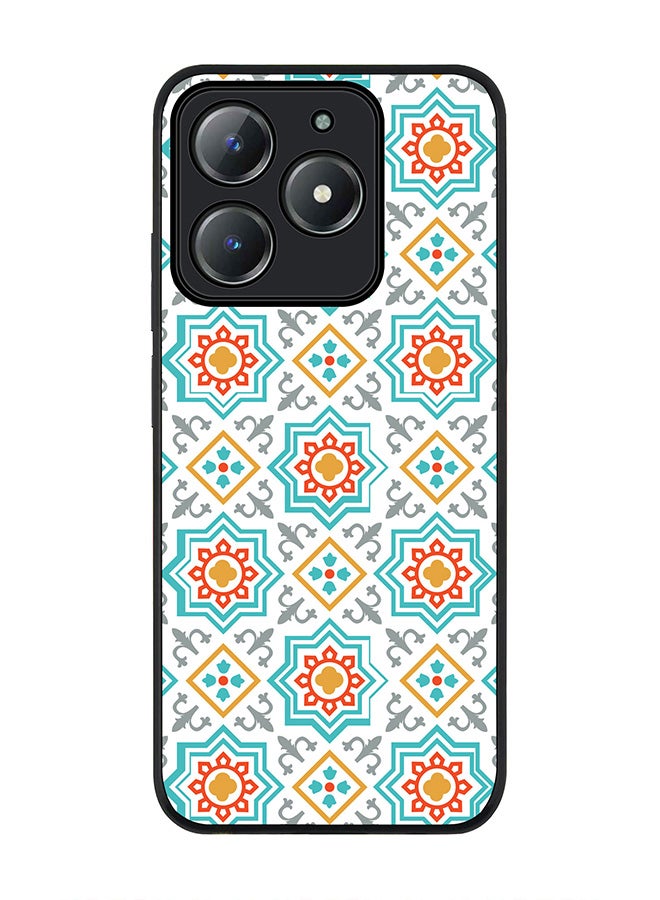 Stylizedd For Realme C63 / Realme C61 4G Case,Slim fit Camera Protection, Shockproof Thin Phone cover  - Moroccan Mosaic - Image 1