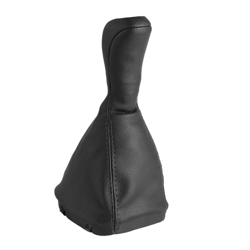 6 Speed Gear Shift Knob Gaiter Black ABS Artificial Leather - Compatible for Mercedes Benz C Class W203 S203 - Directly Fit Replacement for Old or Damaged Gear Shift Knob Gaiter - Image 1