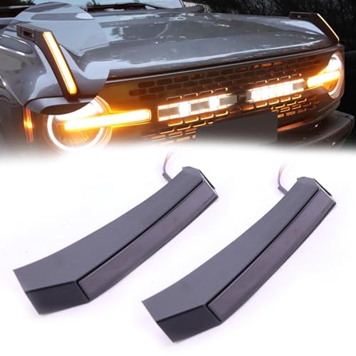 Broaddict Trail Sight Lights fit for Ford Bronco 2021 2022 2023 2024 2025 Turn Signal Lights - Image 1