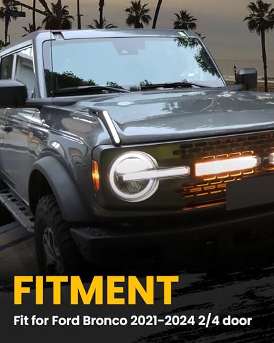 Broaddict Trail Sight Lights fit for Ford Bronco 2021 2022 2023 2024 2025 Turn Signal Lights - Image 5