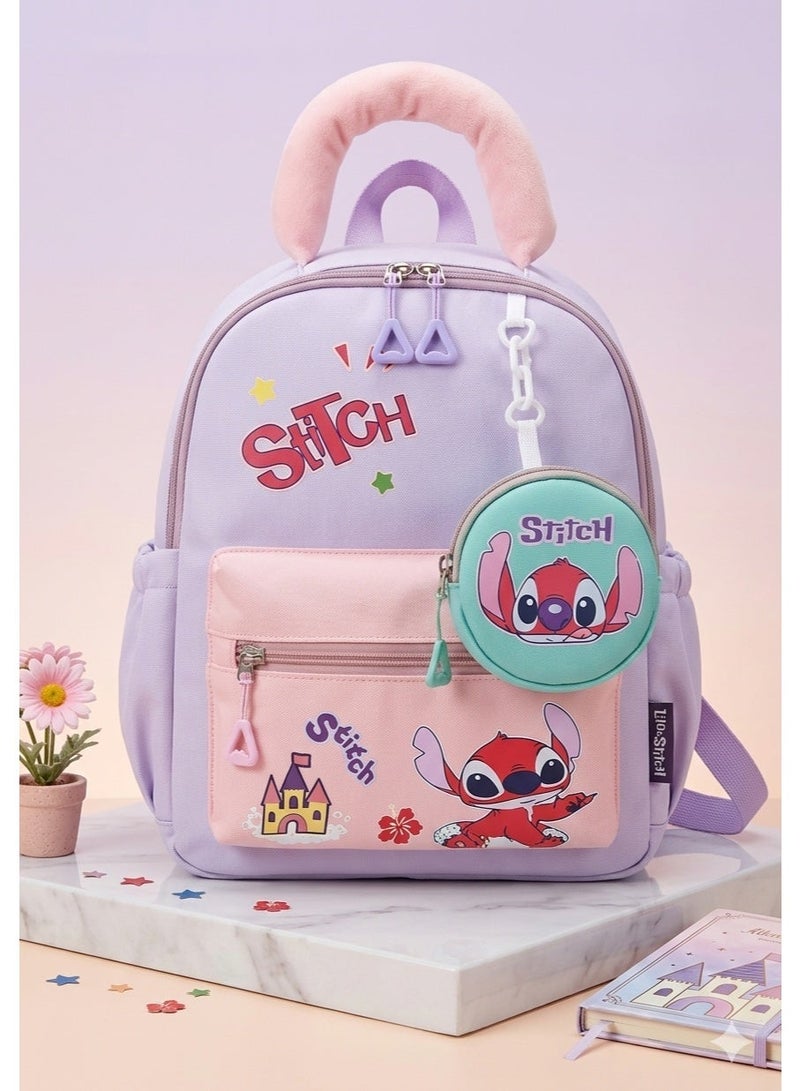 stitch kids backpack,for nursery,preschool and travelling,31x26x11 cm - Image 1