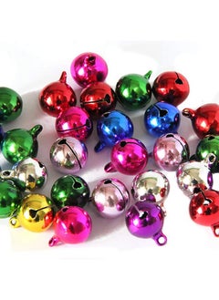 Fodattm 100Pcs Small Copper Bell Jingle Bells Craft Bells Loose Beads Bell For Christmas Festival Decoration Home Decoration Jewelry Making Diy Bracelet Anklets Craft (Multicolor 6Mm)  - Image 1