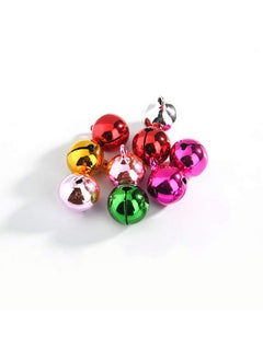 Fodattm 100Pcs Small Copper Bell Jingle Bells Craft Bells Loose Beads Bell For Christmas Festival Decoration Home Decoration Jewelry Making Diy Bracelet Anklets Craft (Multicolor 6Mm)  - Image 4