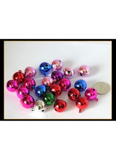 Fodattm 100Pcs Small Copper Bell Jingle Bells Craft Bells Loose Beads Bell For Christmas Festival Decoration Home Decoration Jewelry Making Diy Bracelet Anklets Craft (Multicolor 6Mm)  - Image 2