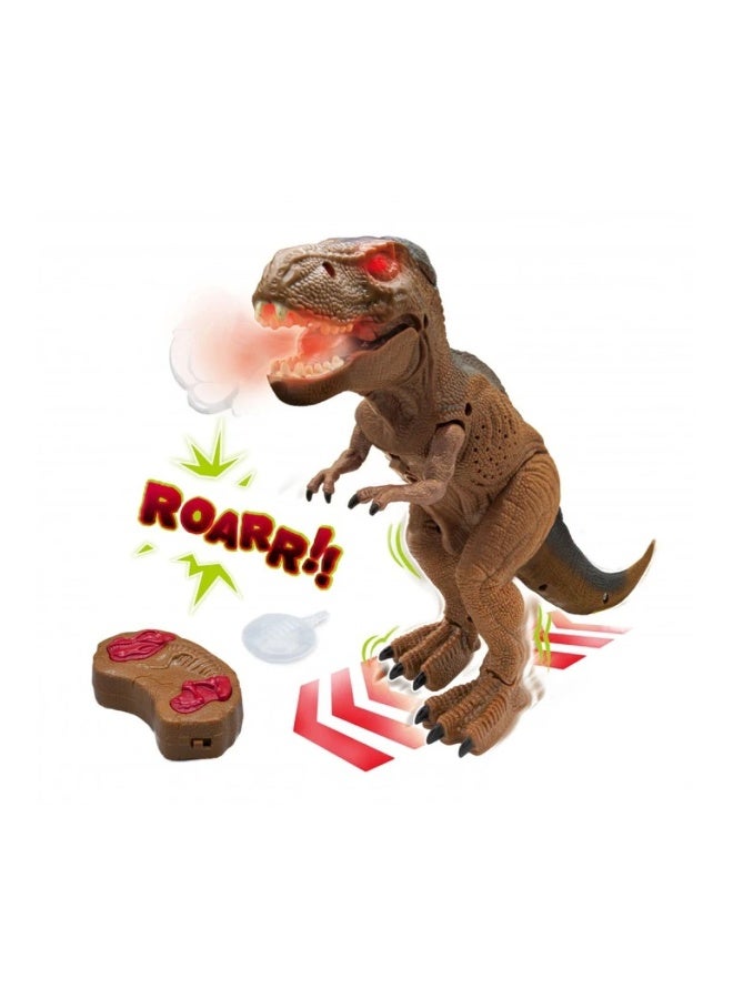 BUKI T-Rex Infrared RC Toy (31 x 21 cm, Brown) - Image 3