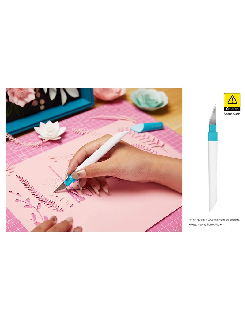 Zikra Precision Craft Vinyl Weeding Tool Set - Reusable and Stylish Tools for Silhouette, Siser, Oracal 631, 651, 751 Vinyl Projects. Perfect for All Your Crafting Needs! - Image 2