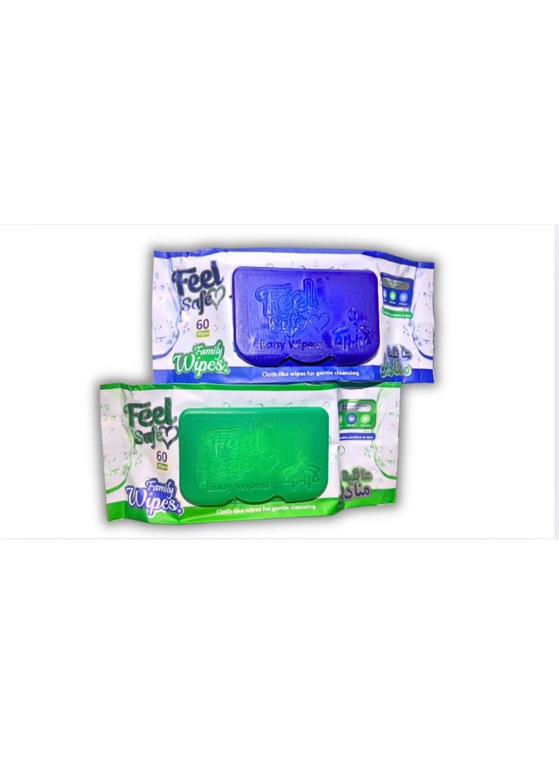 مناديل أطفال آمنة