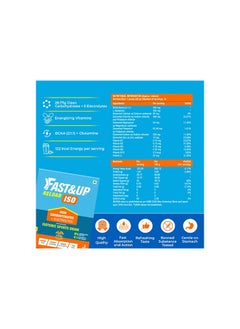FAST&UP Reload Iso  Isotonic Electrolytes (Pack Of 31) 32 Grams Each Orange  - Image 3