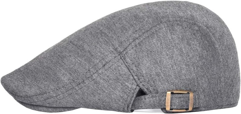VOBOOM Men Newsboy Cap Cotton Flat Ivy Gatsby Driving Hat - Image 2