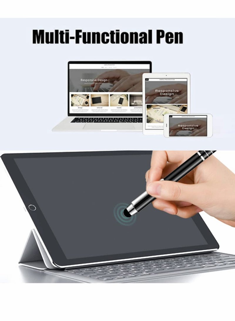 A7 Soft Cover Journal Notebook with Calculator, PU Leather Notepad and Pen Holder Set for Work and Study - Image 4