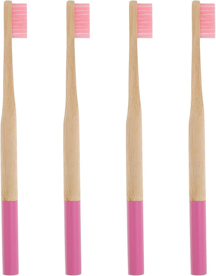 Organic Bamboo Toothbrush For Adults With Soft Bristles Sensitive Teeth Travel Home Use - Image 2