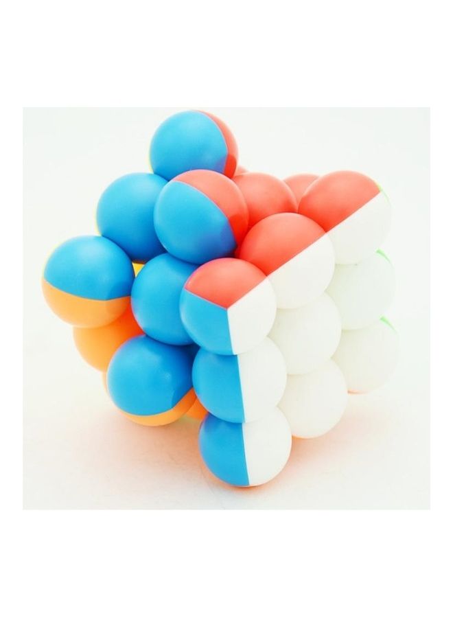 NIBEMINENT Professional Round Bead Third Order Rubik Cube Toy - Image 1