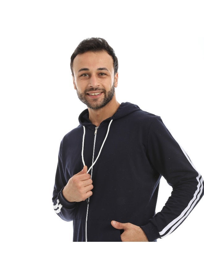 Red Circle Sweatshirt Hoodie & Zipper men - Image 3