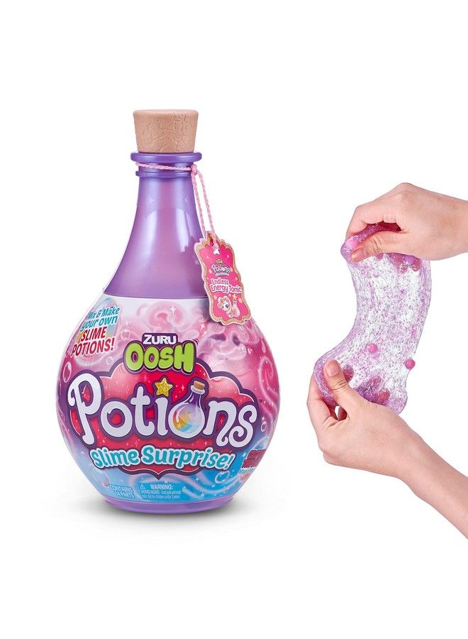 ZURU Oosh Oosh Potions Slime Surprise (Purple) By Zuru Diy Slime Kit With Sparkles Beadsand Glittler Discover Magical Fluffy Putty Slime For Kids And Girls (Purple) - Image 2